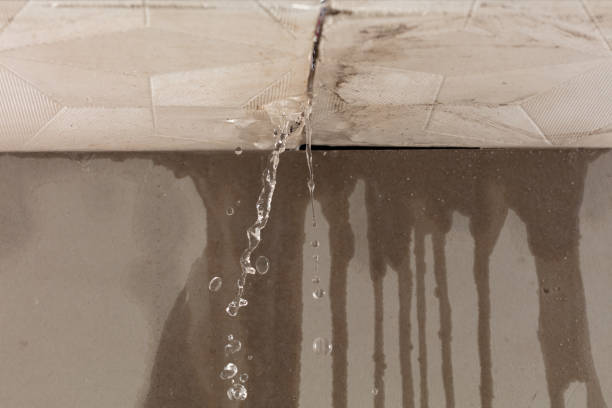 Professional Burst Pipe Cleanup technician working in Stanley, ND